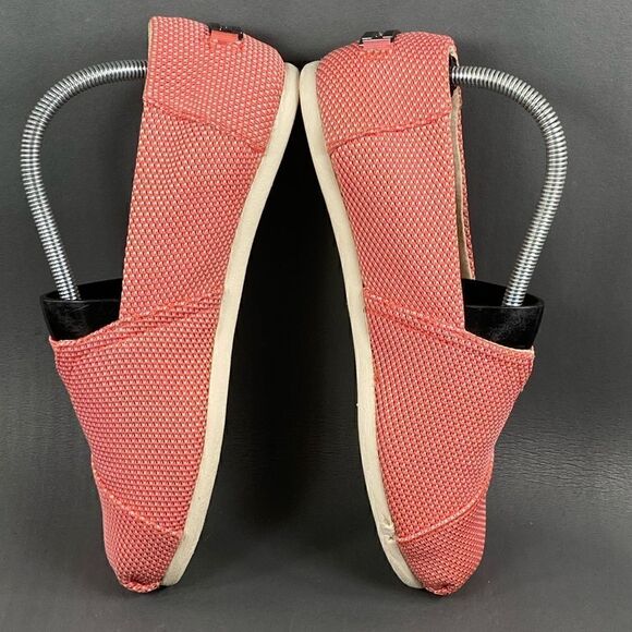 Toms Alpargata Recycled Women's Peach Pink Slip On Shoes size 8.5 - Picture 5 of 8